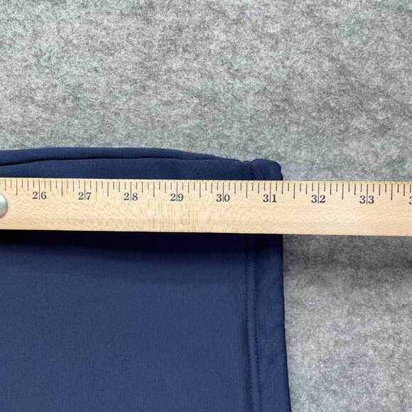 Utah Jazz Adidas Sweatpants Blue White Men 2XL 31" ClimaWarm Fleece Straight - Picture 8 of 9